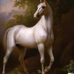 a horse, painting by William-Adolphe Bouguereau generated by DALL·E 2